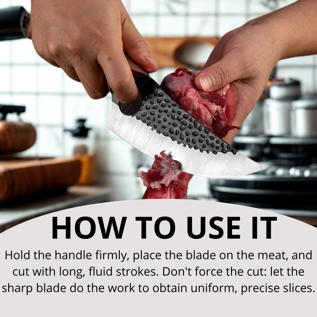 Japanese Meat Knife – Perfect Cuts in an Instant