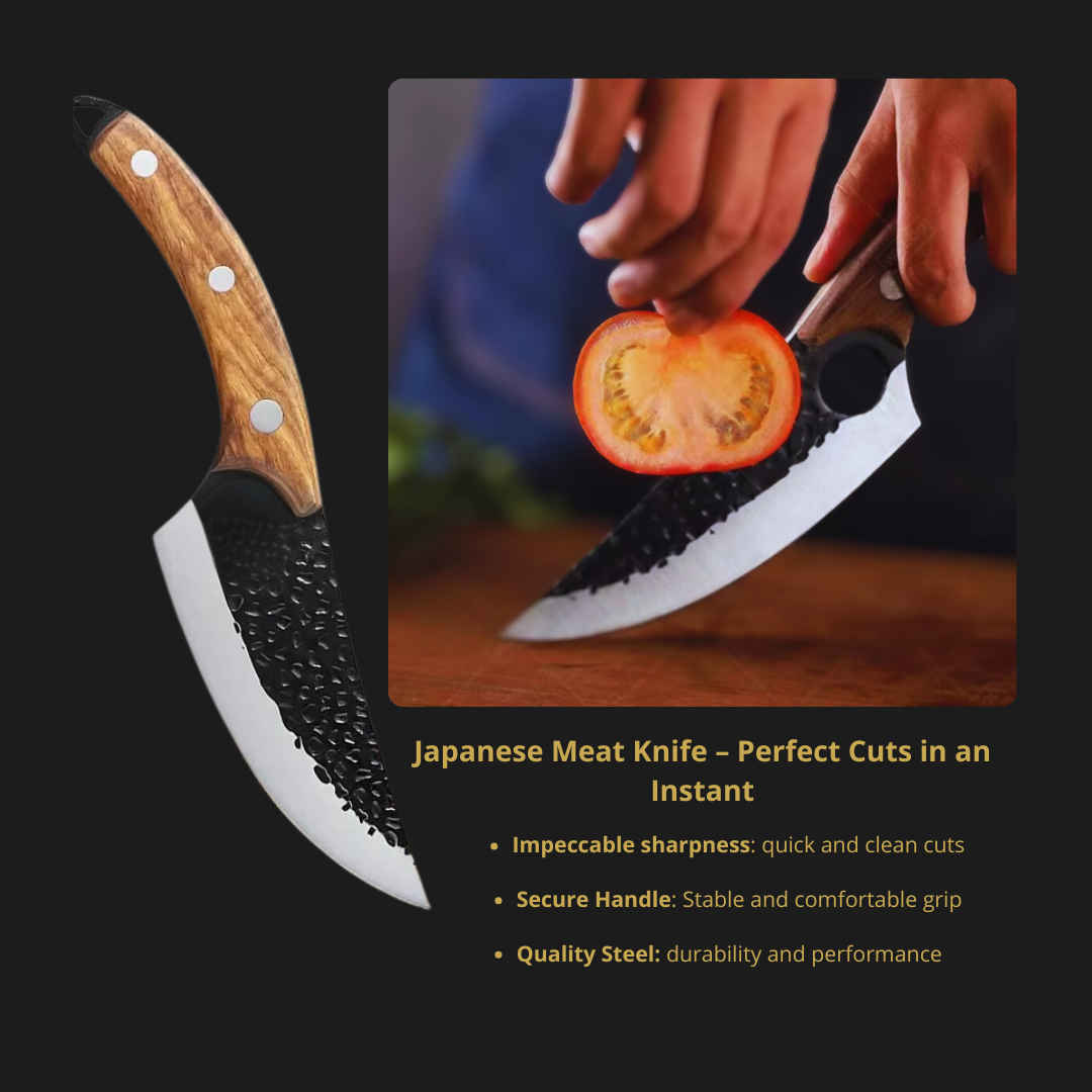 Japanese Meat Knife – Perfect Cuts in an Instant
